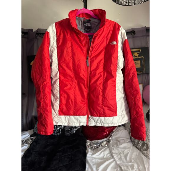 The north face hyvent 550 fur trimmed hooded jacket/coat parka sz small - Picture 3 of 8